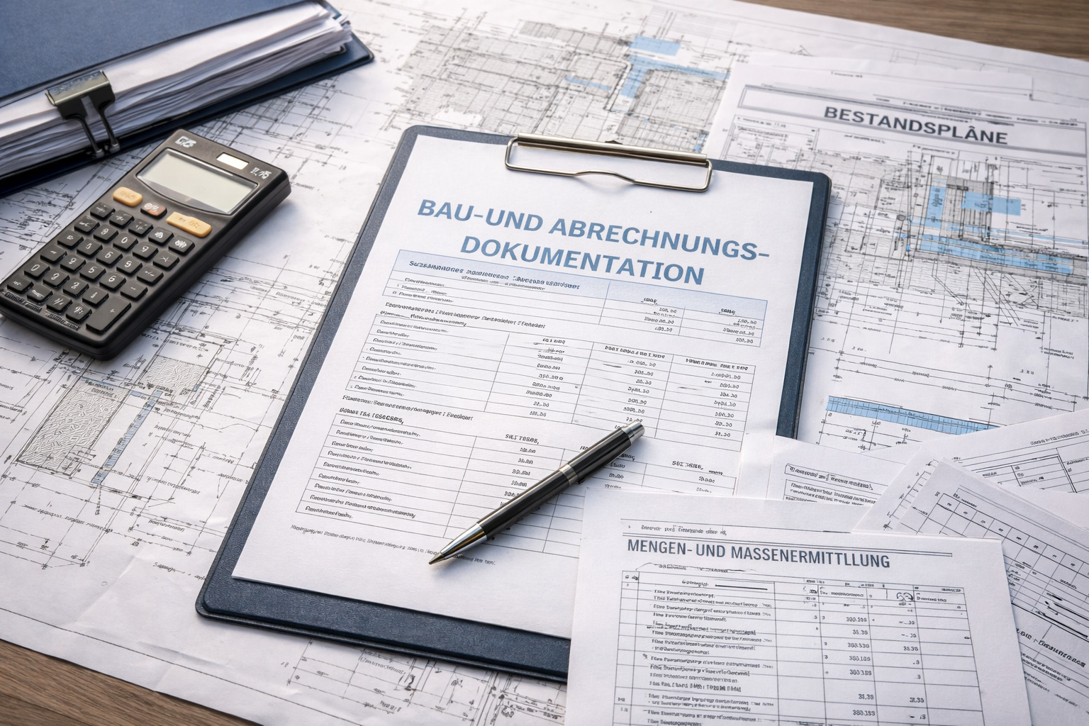 Kollaudierungsunterlagen